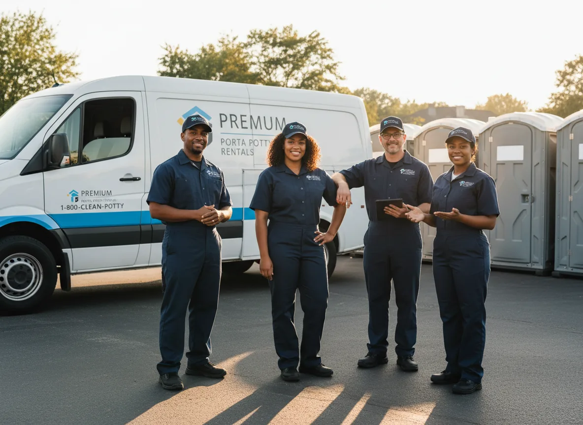 VIP Portable Toilets company in Hiram, OH